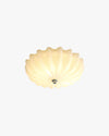 WOMO Pleated Glass Flush Mount Ceiling Light-WM1133 thumbnail