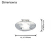 WOMO Melt Lava Ceiling Light-WM1135 thumbnail