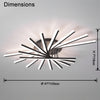 WOMO Multi Light Stick Ceiling Light-WM1142 thumbnail