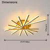 WOMO Multi Light Stick Ceiling Light-WM1142 thumbnail