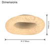 WOMO Japandi Silk Flush Mount Ceiling Light-WM1144 thumbnail