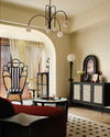 WOMO Glass Globe Arm Chandelier-WM2522 thumbnail