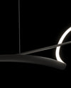 WOMO Black Spiral Led Pendant Light-WM2299 thumbnail