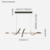WOMO Spiral Led Kitchen Pendant Light-WM2129 thumbnail