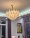 WOMO Tiered Raindrop Alabaster Chandelier-WM2395 thumbnail