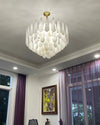 WOMO Tiered Raindrop Alabaster Chandelier-WM2395 thumbnail