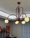 WOMO Glass Globe Arm Chandelier-WM2522 thumbnail