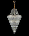 WOMO Oversized Gold Crystal Chandelier-WM2379 thumbnail