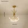 WOMO Gypsophila Bouquet Crystal Flower Chandelier-WM2077 thumbnail