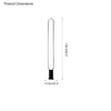 WOMO Long Oval Pathway Light-WM9016 thumbnail