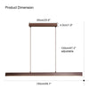 WOMO Minimalist Linear Kitchen Pendant Light-WM2002 thumbnail