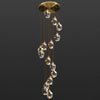 WOMO Rock Crystal Rain Chandelier-WM2189 thumbnail