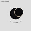 WOMO Eclipses Round Wall Sconce-WM6010 thumbnail