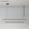 WOMO Extra Long Linear Pendant Light-WM2011 thumbnail