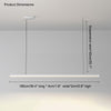 WOMO Extra Long Linear Pendant Light-WM2011 thumbnail