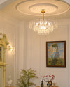WOMO Tiered Textured Glass Chandelier-WM2208 thumbnail