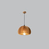 WOMO Pumpkin Wood Pendant Light-WM2105 thumbnail