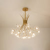 WOMO Gypsophila Bouquet Crystal Flower Chandelier-WM2077 thumbnail