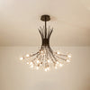 WOMO Gypsophila Bouquet Crystal Flower Chandelier-WM2077 thumbnail