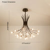 WOMO Gypsophila Bouquet Crystal Flower Chandelier-WM2077 thumbnail