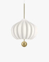 WOMO Wind Bell Milk Glass Pendant Light-WM2677 thumbnail