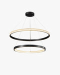 WOMO Tiered Circular Led Brass Chandelier-WM2347