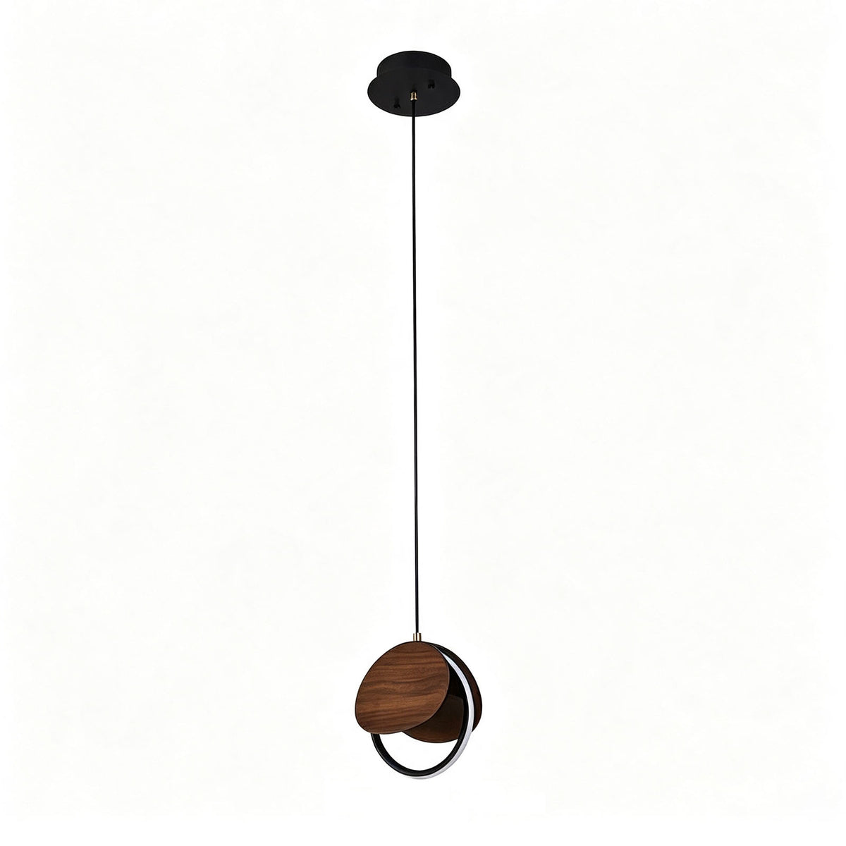 WOMO Wood Disc Cluster Pendant Light-WM3252