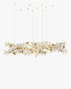 WOMO Gingko Long Linear Chandelier-WM2426 thumbnail