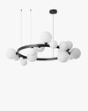 WOMO Circular Frosted Bubble Chandelier-WM2494 thumbnail