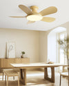 WOMO 5 Blade Low Profile Ceiling Fan Lamp-WM5226 thumbnail