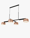 WOMO Drum Shade Linear Chandelier-WM2615 thumbnail