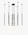 WOMO Bamboo Rope LED Chandelier-WM2752 thumbnail