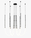 WOMO Bamboo Rope LED Chandelier-WM2752