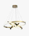 WOMO Gold Tiered Ring led Chandelier-WM2796 thumbnail
