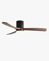 WOMO 3 Wood Blade Hugger Ceiling Fan Lamp-WM5116 thumbnail