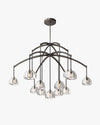 WOMO Multi Light Crystal Pendant Chandelier-WM2828 thumbnail
