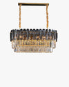 WOMO Tiered Linear Crystal Chandelier-WM2543 thumbnail