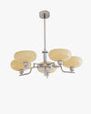 WOMO 1920s Milk Glass Chandelier-WM2301 thumbnail