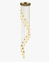 WOMO Cascading Cylinder Alabaster Chandelier-WM2827 thumbnail