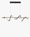 WOMO Swirl Crystal Linear Chandelier-WM2713 thumbnail