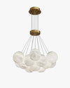 WOMO Cluster Globe Alabaster Pendant Chandelier-WM2865 thumbnail
