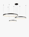 WOMO Tiered Circular Led Brass Chandelier-WM2345 thumbnail