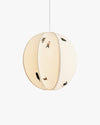 WOMO Fabric Globe Pendant Light-WM2945 thumbnail