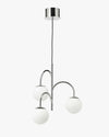 WOMO Glass Globe Arm Chandelier-WM2700 thumbnail