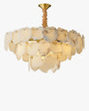 WOMO Tiered Alabaster Chandelier-WM2393 thumbnail