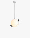 WOMO Frosted Glass Globe Pendant Light-WM2580 thumbnail