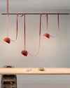 WOMO Dome Leather Linear Chandelier-WM2319 thumbnail