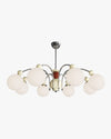 WOMO Glass Globe Arm Chandelier-WM2598 thumbnail