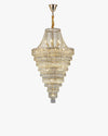 WOMO Oversized Gold Crystal Chandelier-WM2379 thumbnail