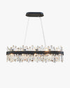 WOMO Rectangular Crystal Chandelier-WM2488b thumbnail
